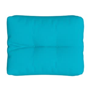 Poduška na palety tyrkysová 50 x 40 x 12 cm textil - obrázek 6