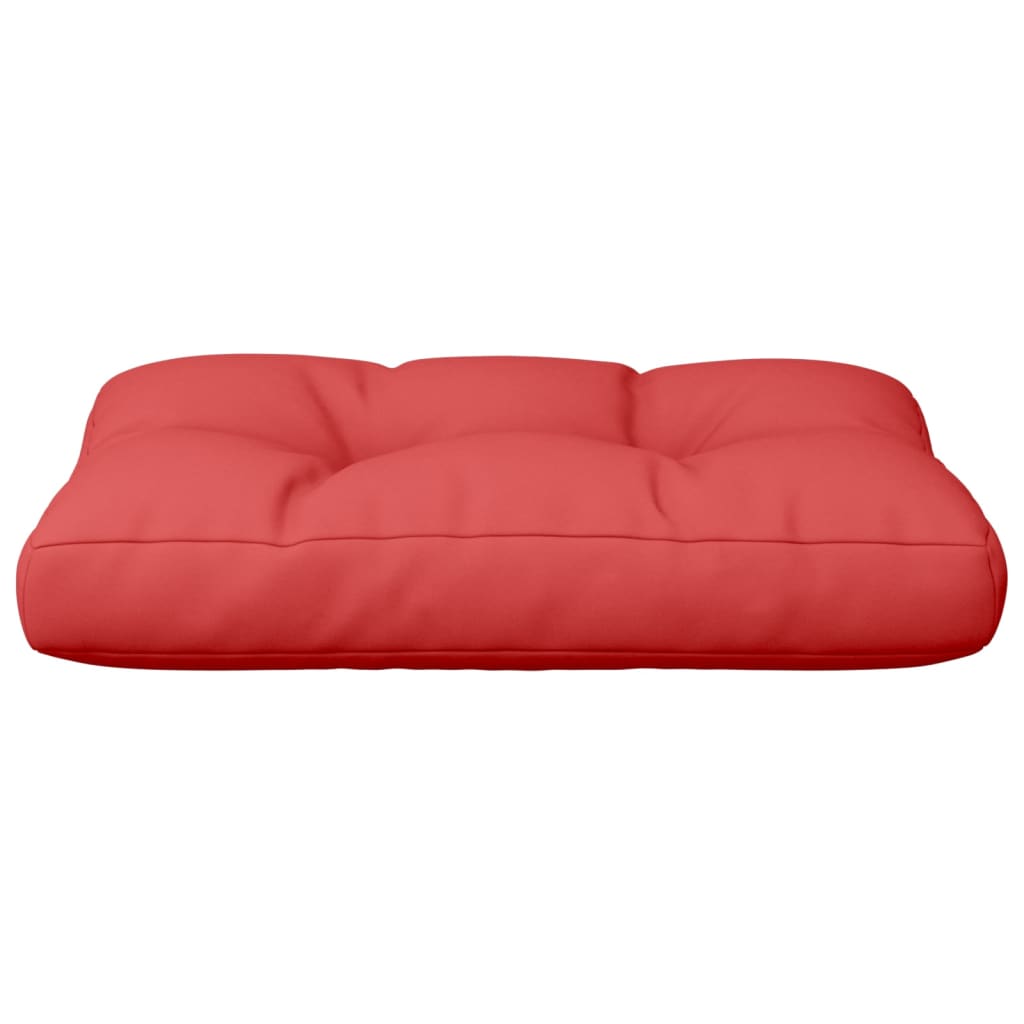 vidaXL Palletkussen 60x40x12 cm stof rood, foto 4