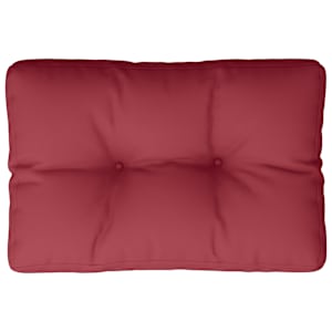 Poduška na palety vínová 60 x 40 x 12 cm textil - obrázek 2