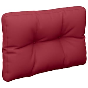 Poduška na palety vínová 60 x 40 x 12 cm textil - obrázek 4