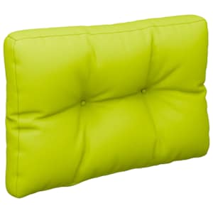 Poduška na palety jasně zelená 60 x 40 x 12 cm textil - obrázek 4
