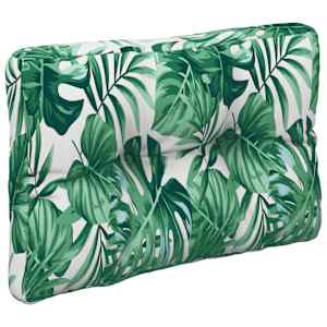 Poduška na palety vzor listů 60 x 40 x 12 cm textil - obrázek 4