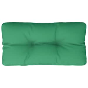 Poduška na palety zelená 70 x 40 x 12 cm textil - obrázek 2