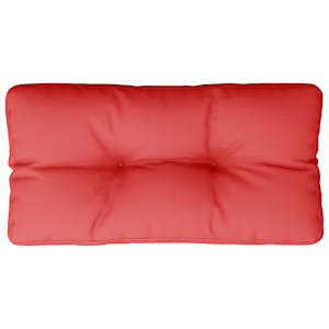 Poduška na palety červená 70 x 40 x 12 cm textil - obrázek 2