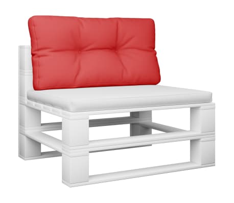 vidaXL Μαξιλάρι Παλέτας Κόκκινο 70 x 40 x 12 εκ. Υφασμάτινο