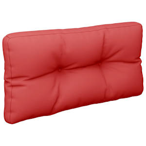 Poduška na palety červená 70 x 40 x 12 cm textil - obrázek 4