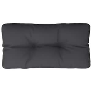 Poduška na palety černá 70 x 40 x 12 cm textil - obrázek 2