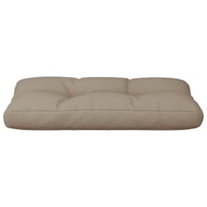 Poduška na palety taupe 70 x 40 x 12 cm textil - obrázek 5