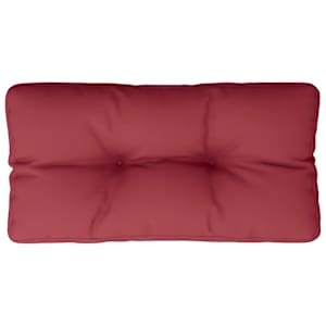 Poduška na palety vínová 70 x 40 x 12 cm textil - obrázek 2