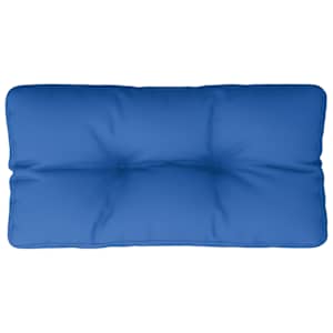 Poduška na palety královsky modrá 70 x 40 x 12 cm textil - obrázek 2