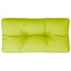 vidaXL euroaluse istmepadi, erkroheline, 70 x 40 x 12 cm, kangas