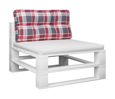 vidaXL P&uacute;&eth;i fyrir Pallettus&oacute;fa Rau&eth;k&ouml;fl&oacute;ttur 70x40x12 cm Tau&aacute;kl&aelig;&eth;i