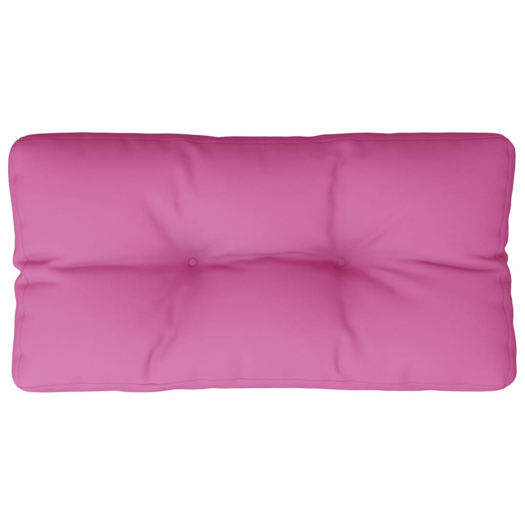 vidaXL Poduška na palety růžová 70 x 40 x 12 cm textil