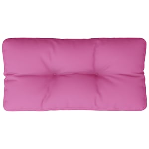 Poduška na palety růžová 70 x 40 x 12 cm textil - obrázek 2