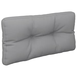 Poduška na palety šedá 80 x 40 x 12 cm textil - obrázek 4