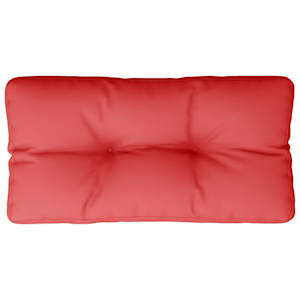 Poduška na palety červená 80 x 40 x 12 cm textil - obrázek 2