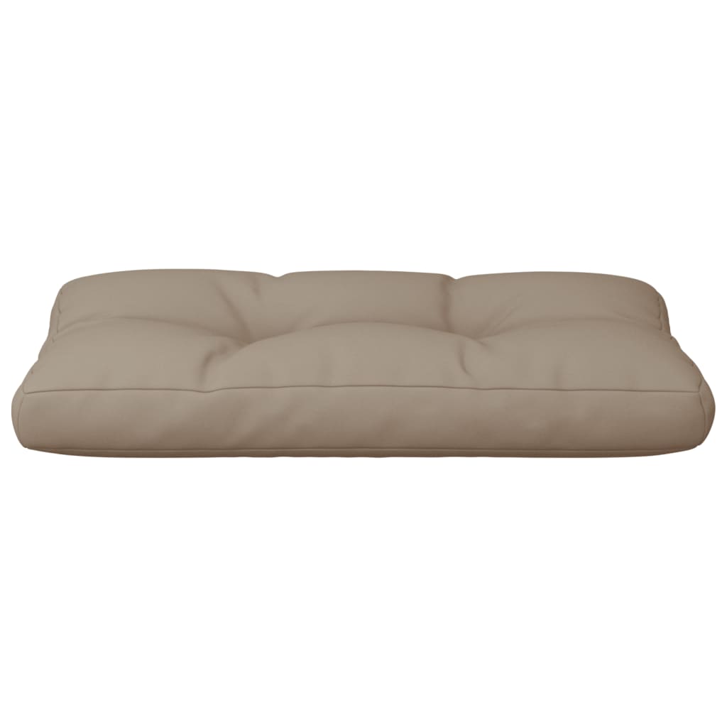 vidaXL Palletkussen 80x40x12 cm stof taupe, foto 4