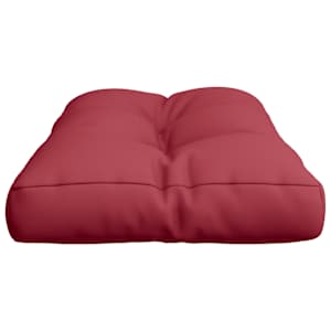 Poduška na palety vínová 80 x 40 x 12 cm textil - obrázek 6