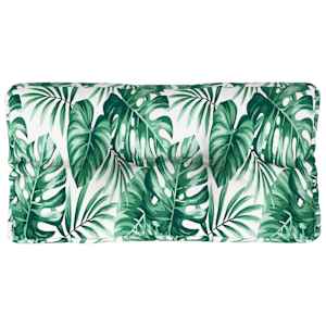 Poduška na palety vzor listů 80 x 40 x 12 cm textil - obrázek 2