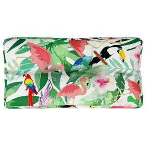 Poduška na palety vícebarevná 80 x 40 x 12 cm textil - obrázek 2