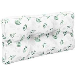 Poduška na palety vzor listů 80 x 40 x 12 cm textil - obrázek 4