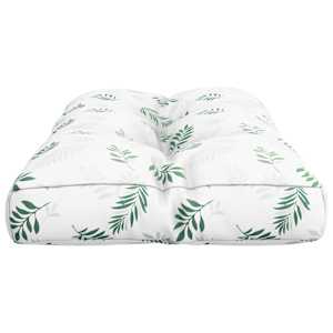 Poduška na palety vzor listů 80 x 40 x 12 cm textil - obrázek 6