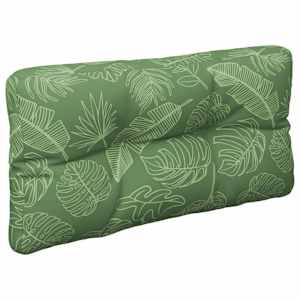 Poduška na palety vzor listů 80 x 40 x 12 cm textil - obrázek 4
