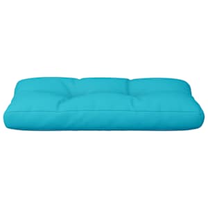 Poduška na palety tyrkysová 80 x 40 x 12 cm textil - obrázek 5