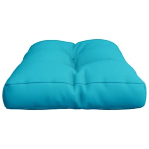 Poduška na palety tyrkysová 80 x 40 x 12 cm textil - obrázek 6