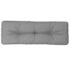 vidaXL euroaluse istmepadi, hall, 120x40x12 cm, kangas
