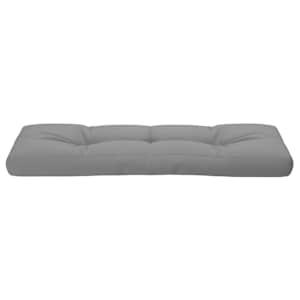 Poduška na palety šedá 120 x 40 x 12 cm textil - obrázek 5