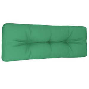 Poduška na palety zelená 120 x 40 x 12 cm textil - obrázek 4