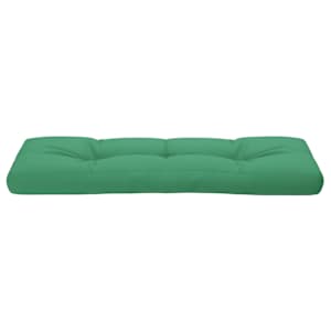 Poduška na palety zelená 120 x 40 x 12 cm textil - obrázek 5