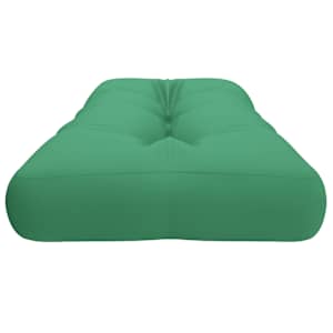 Poduška na palety zelená 120 x 40 x 12 cm textil - obrázek 6