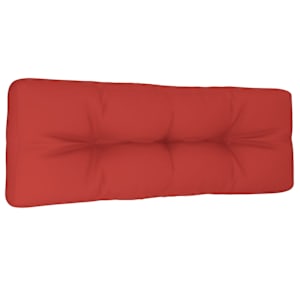 Poduška na palety červená 120 x 40 x 12 cm textil - obrázek 4