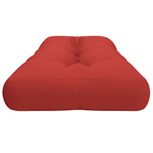 Poduška na palety červená 120 x 40 x 12 cm textil - obrázek 6
