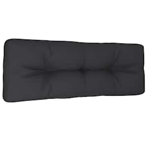Poduška na palety černá 120 x 40 x 12 cm textil - obrázek 4