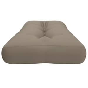 Poduška na palety taupe 120 x 40 x 12 cm textil - obrázek 6
