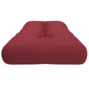 Poduška na palety vínová 120 x 40 x 12 cm textil - obrázek 6