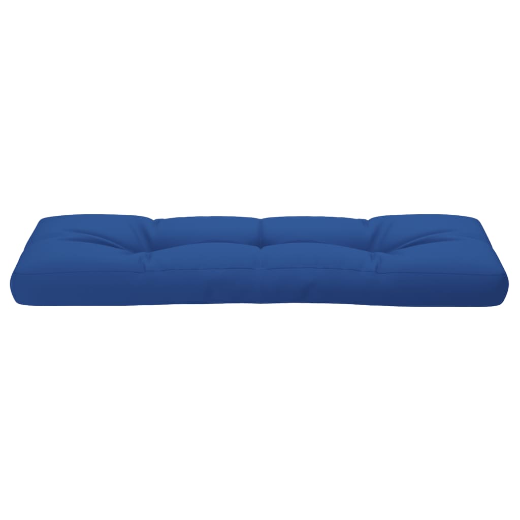vidaXL Palletkussen 120x40x12 cm stof koningsblauw blauw, foto 4