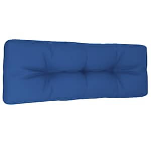 Poduška na palety královsky modrá 120 x 40 x 12 cm textil - obrázek 4