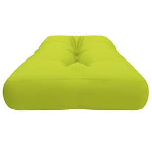 Poduška na palety jasně zelená 120 x 40 x 12 cm textil - obrázek 6