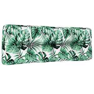 Poduška na palety vzor listů 120 x 40 x 12 cm textil - obrázek 4