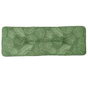 Poduška na palety vzor listů 120 x 40 x 12 cm textil - obrázek 4