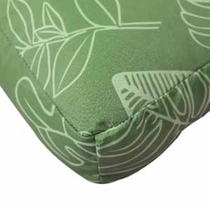 Poduška na palety vzor listů 120 x 40 x 12 cm textil - obrázek 7