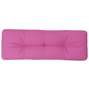 Poduška na palety růžová 120 x 40 x 12 cm textil - obrázek 4