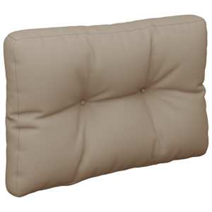 Podušky na palety 2 ks taupe textil - obrázek 5