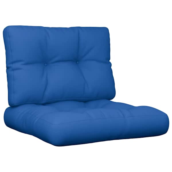 vidaXL euroaluse istmepadi, 2 tk, s&uuml;gavsinine, kangas