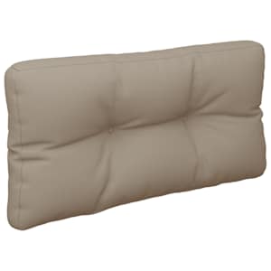 Podušky na palety 2 ks taupe textil - obrázek 5