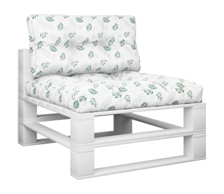 vidaXL euroalustest istmepadjad 2 tk, lehemustriga, kangas